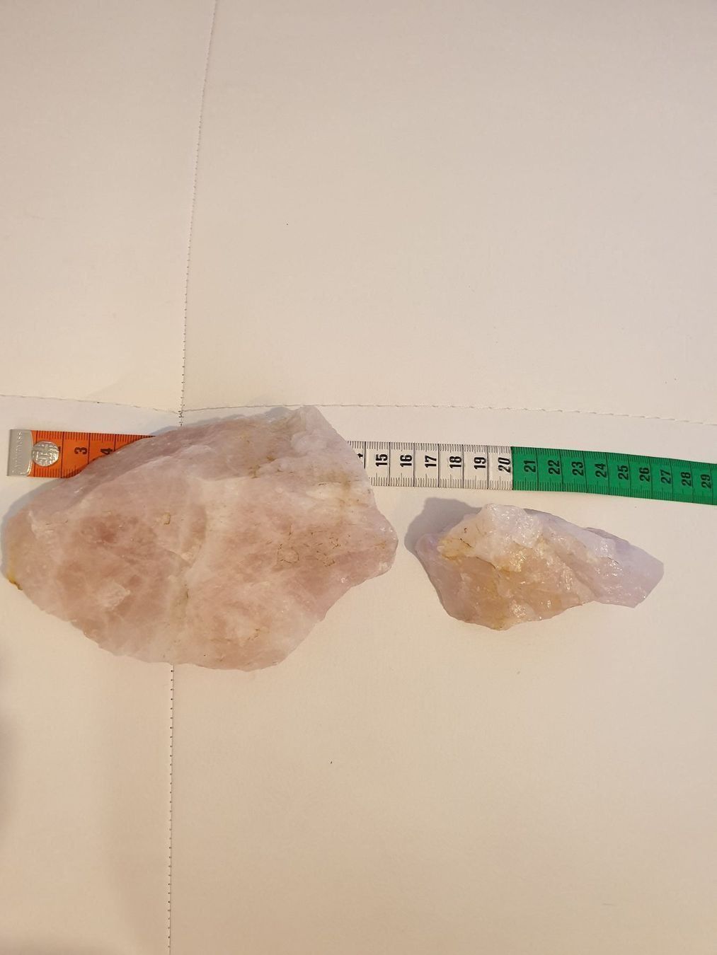 Mineralien & Heilsteine: Quartz rose, 2pieces, 750gr, 150 gr – Neu (gemäss Beschreibung) aus Neuchâtel von Verenas12