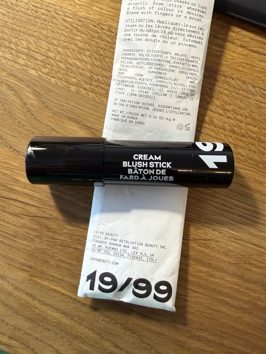 Make-up: 19/99 Cream Blush Stick Szolo, new – Nuovo e nell'imballaggio originale da Winterthur venduto da LeLe0606