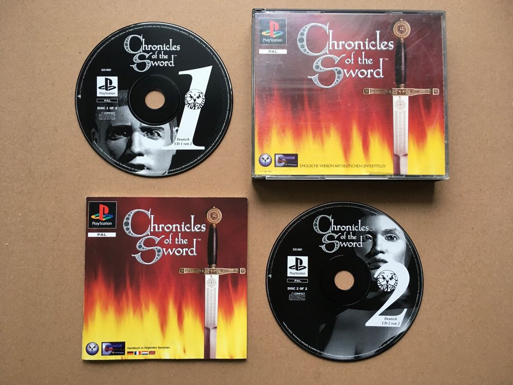 Chronicles OF THE Sword Playstation 1 2 3 PS1 PS2 PS3