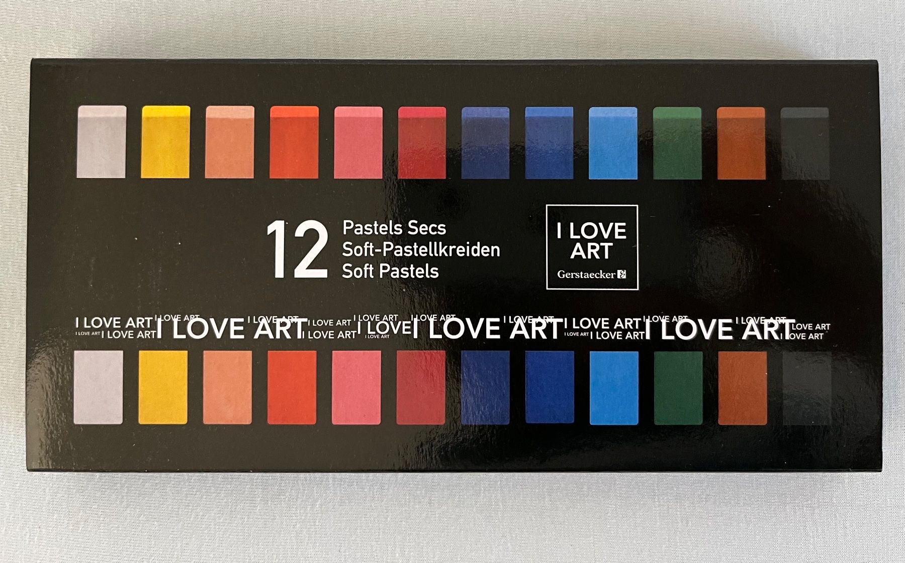 Matite, matite colorate & gessi: Set de 12 pastels secs – Nuovo e nell'imballaggio originale da Le Crêt-p-Semsales venduto da staglione69