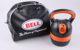 Kettlebell Bell verstellbar 2kg plus 2 kg,1kg mit Tasche