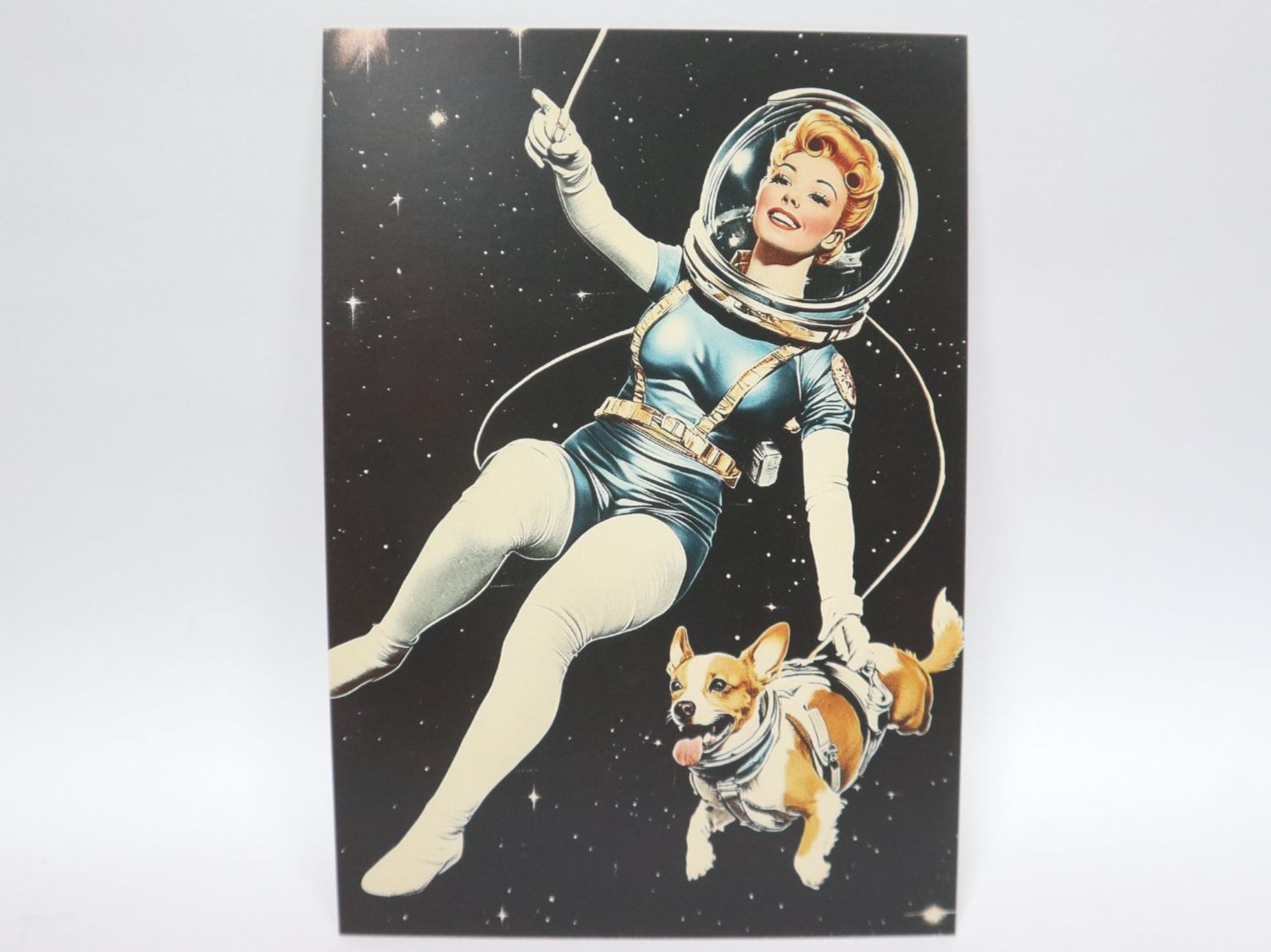 Cartoline postali: AK Science Fiction Pin-Up Postkarte – Nuovo (secondo la descrizione) da Eschenbach SG venduto da Astalavista