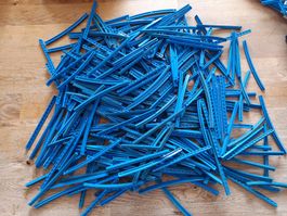 lot rails Lego bleues vintage....