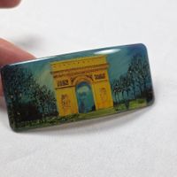 🎀 Vintage Haarspange – Made in France 🎀Paris