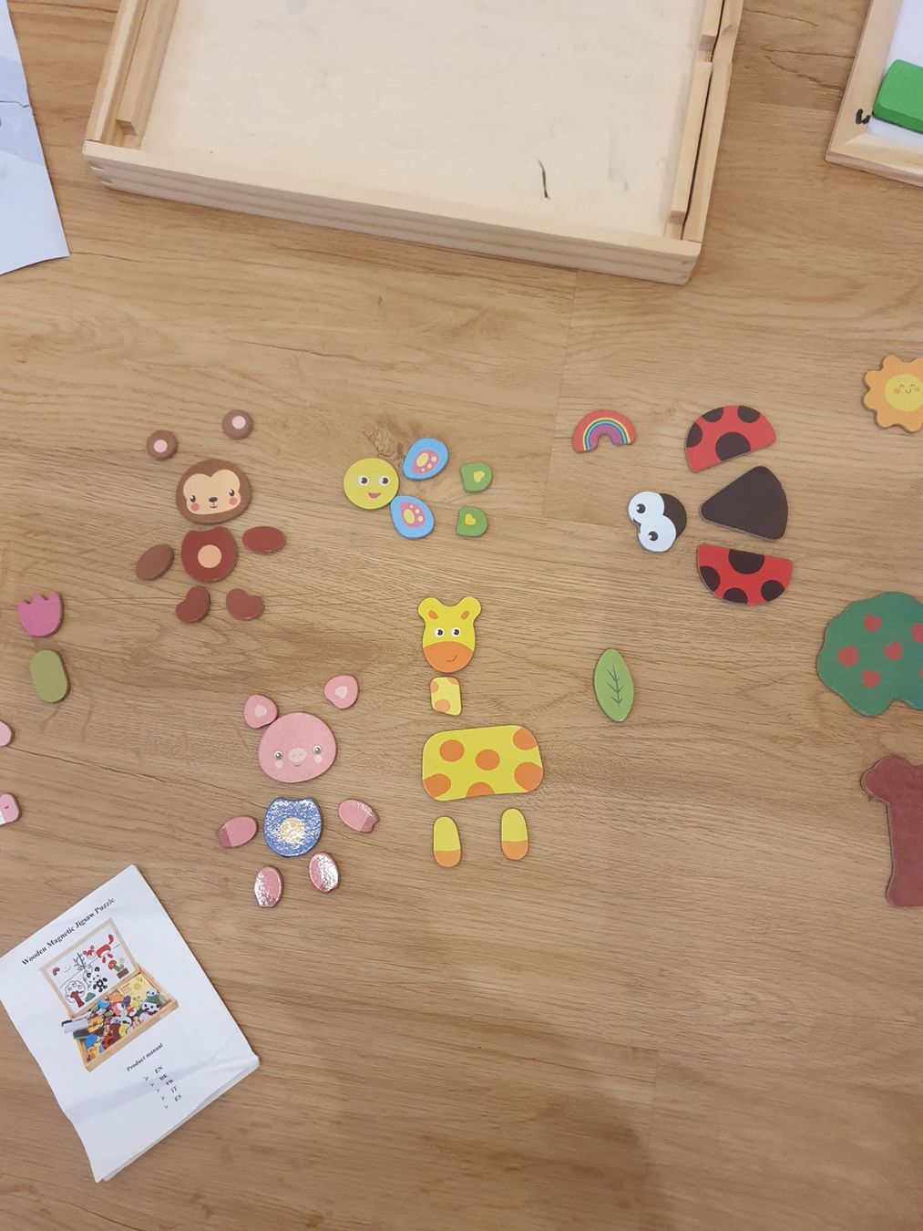 Giochi: Magnetisches Puzzlebrett mit Tiere ab 3 Jahren – Usato da Heinrichswil venduto da frankie19860 5