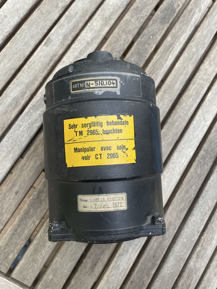 Messen: Horizont aus Vampire DH-100 Mk1 Sperry – Gebraucht aus Erlen von Mirageiii 3
