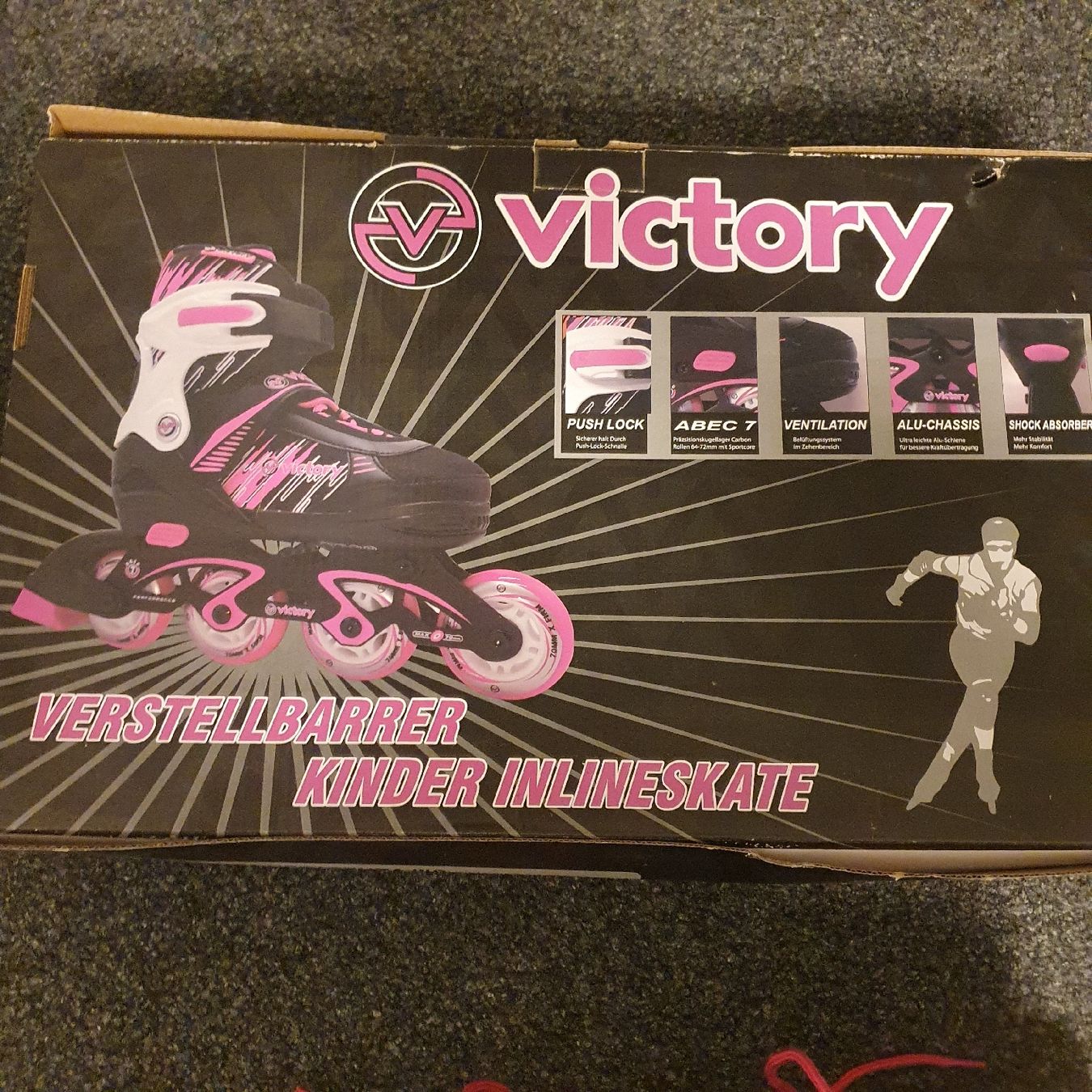 Victory Pattini in linea & Pattini a rotelle: inlineskates victory 33-36 – Usato da Dietikon venduto da alanda01 1