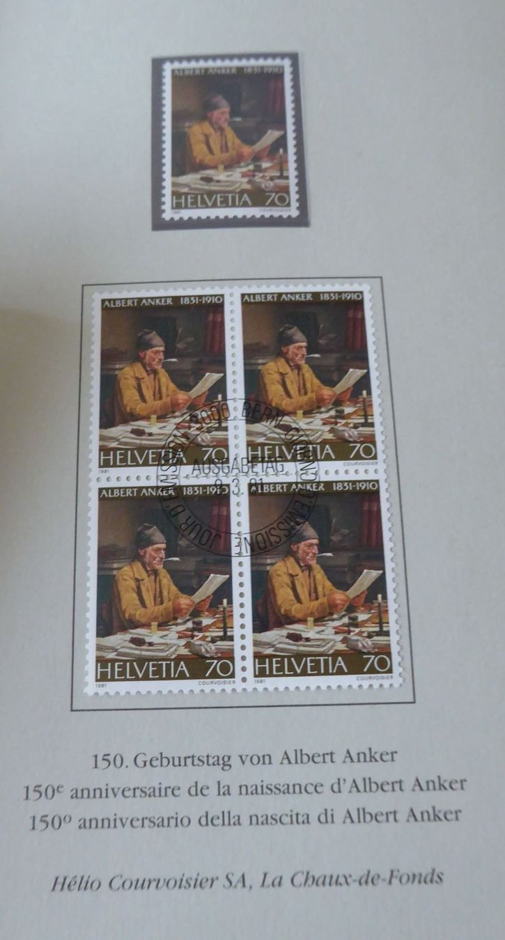 Tutti i francobolli: Heft mit Sonderpostmarken I ET 9.3.1981 – Nuovo (secondo la descrizione) da Spreitenbach venduto da Mustang_1105 2
