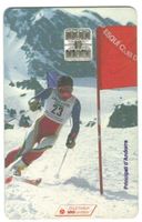 Telefonkarte Andorra AND-042 Skifahrer