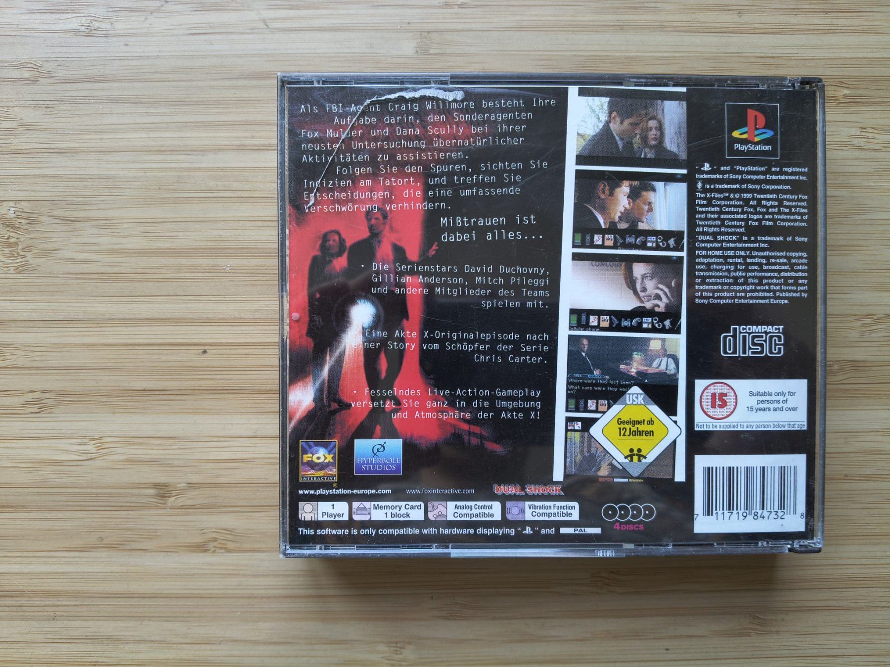 Spiele: The X-Files (PS 1) – Gebraucht aus Riedholz von ste_96cd 1