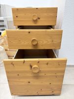 Tannenholzkommode mit 3 Schubladen