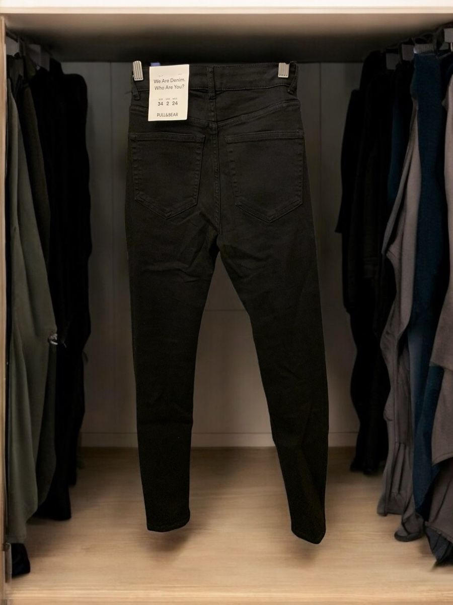 Pull&Bear Jeans: Schwarze Damen Jeans Pull&Bear Gr. 34 Neu mit Etikett – Neu und originalverpackt aus unterentfelden von leyla08 3