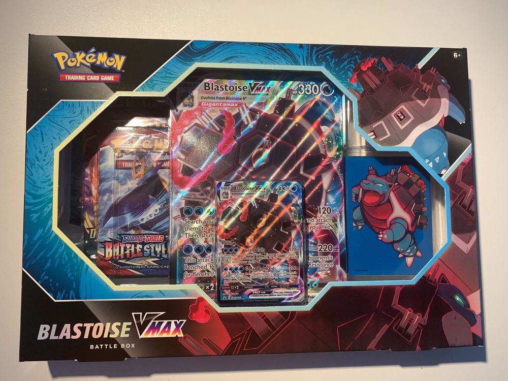 Pokémon Blastoise VMAX Battle Box Kaufen auf Ricardo