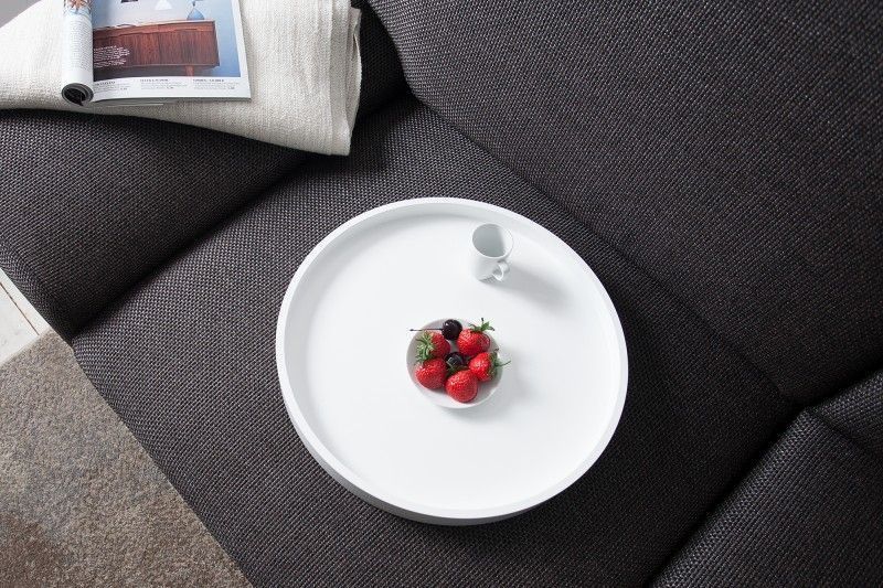 Tavoli: COUCHTISCH Modular Weiss/Chrom Sofatisch NEU – Nuovo e nell'imballaggio originale da Sulgen venduto da eytsh 5