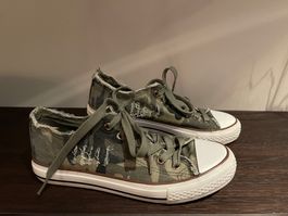 Flippige "Camouflage" Sneaker Damen Gr. 37