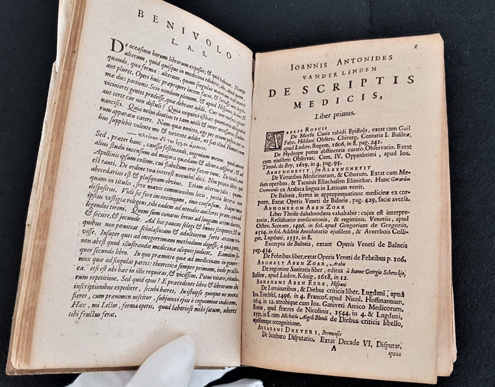Libri: Van der Linden: De scriptis medicis, Erstausgabe von 1637 – Usato da Bourguillon venduto da Lucas111 4