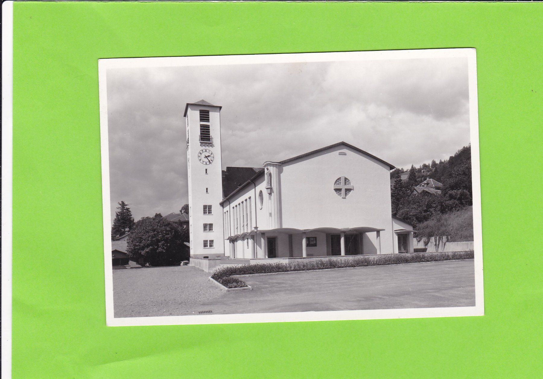 Cartoline postali: Katholische Kirche, Thun – Usato da St. Peterzell venduto da neckertal