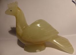 BESTE-JADE---VOGEL;- ECHTE HETIAN -JADE;-12,5 CM LANG,UNIKAT