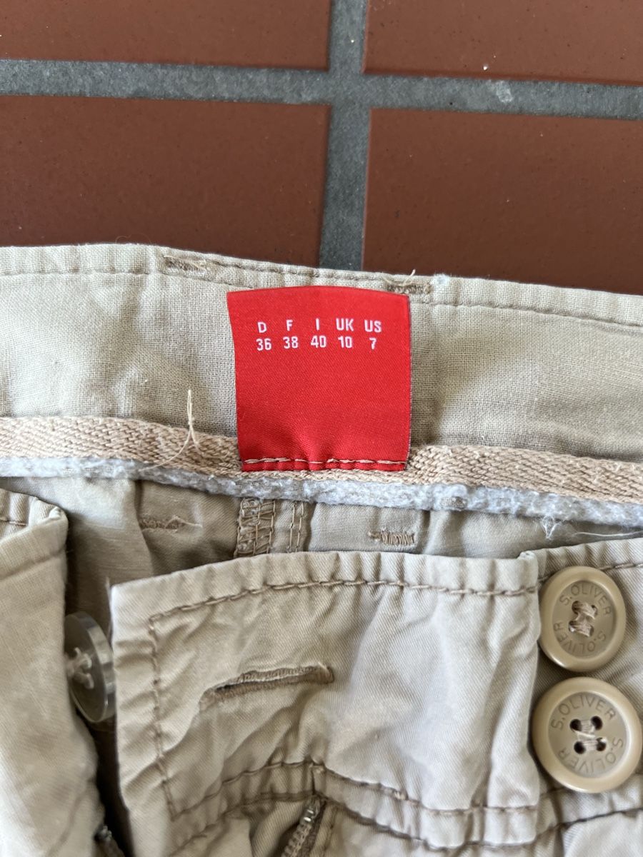 S.Oliver Pantaloni: St.Oliver Cargo Hosen Gr. S – Usato da zürich venduto da kira.jj 1