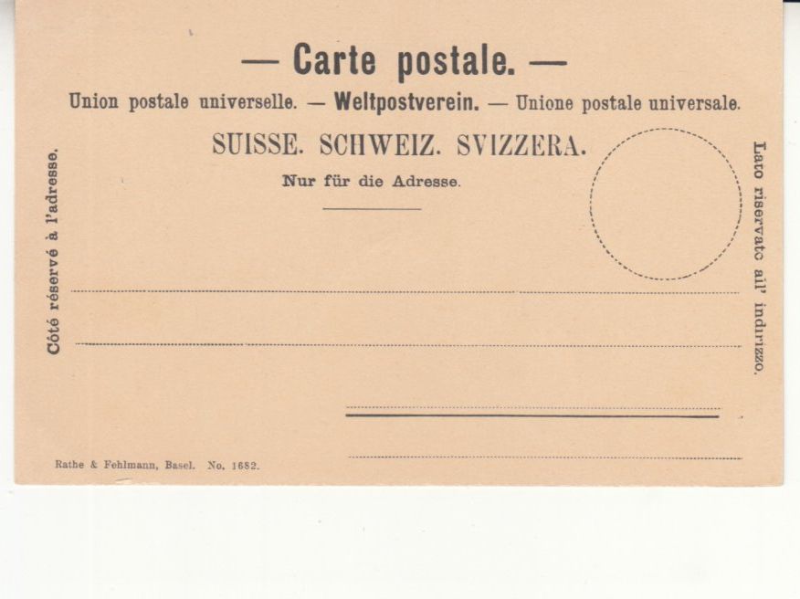 Cartoline postali: Basel Zolli ca. 1910 – Usato da Bürglen TG venduto da StampGraf 1