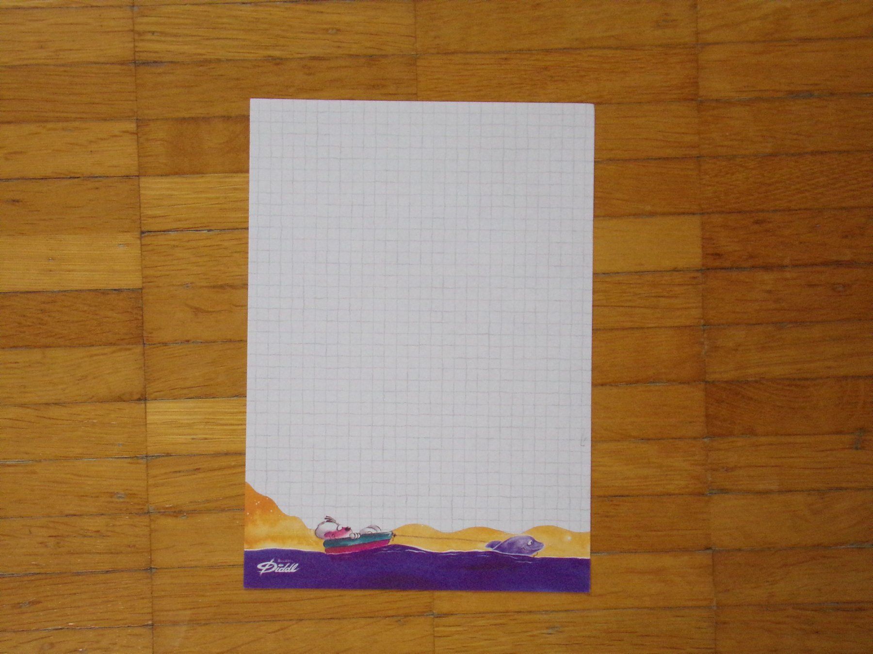 Carta: Diddl Blatt A5  ALT  Nr. 74 – Usato da Winterthur venduto da Jessi_di
