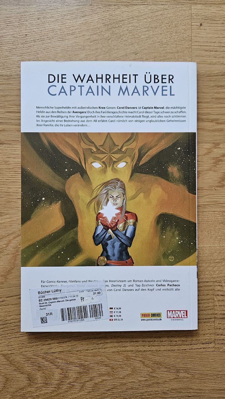 Fumetti: Comic Captain Marvel - Die ganze Geschichte – Usato da Rüti ZH venduto da Pacey0 1