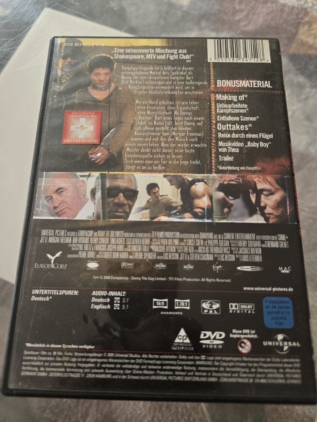 Tutti i DVDs: Unleashed DVD – Usato da Bussigny venduto da Kfdlt 1