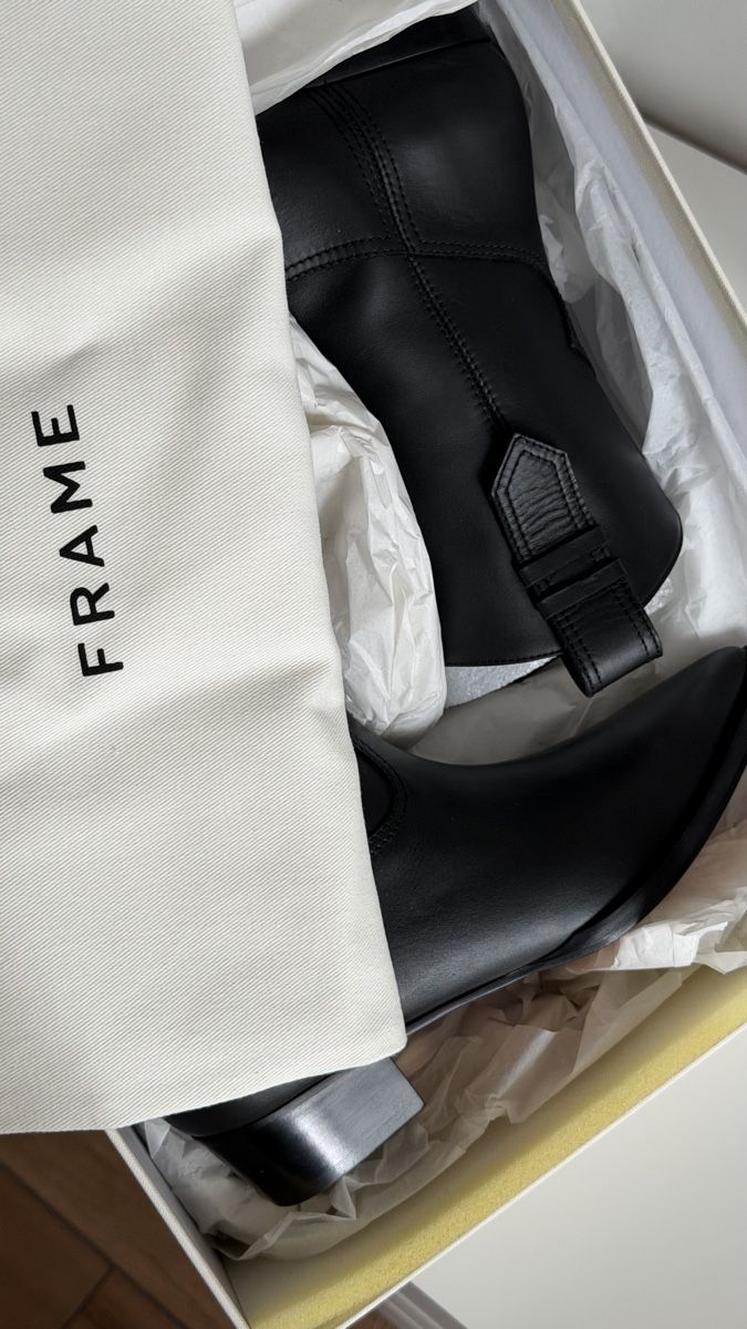 Scarpe da donna: Frame leather boots – Nuovo e nell'imballaggio originale da Paradiso venduto da viorea 8