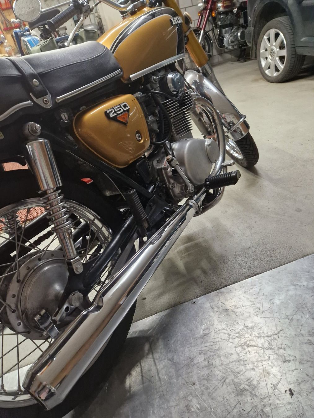 Honda Route: Honda CB 250 Veteran – D'occasion à grossaffoltern par scirocco03 3