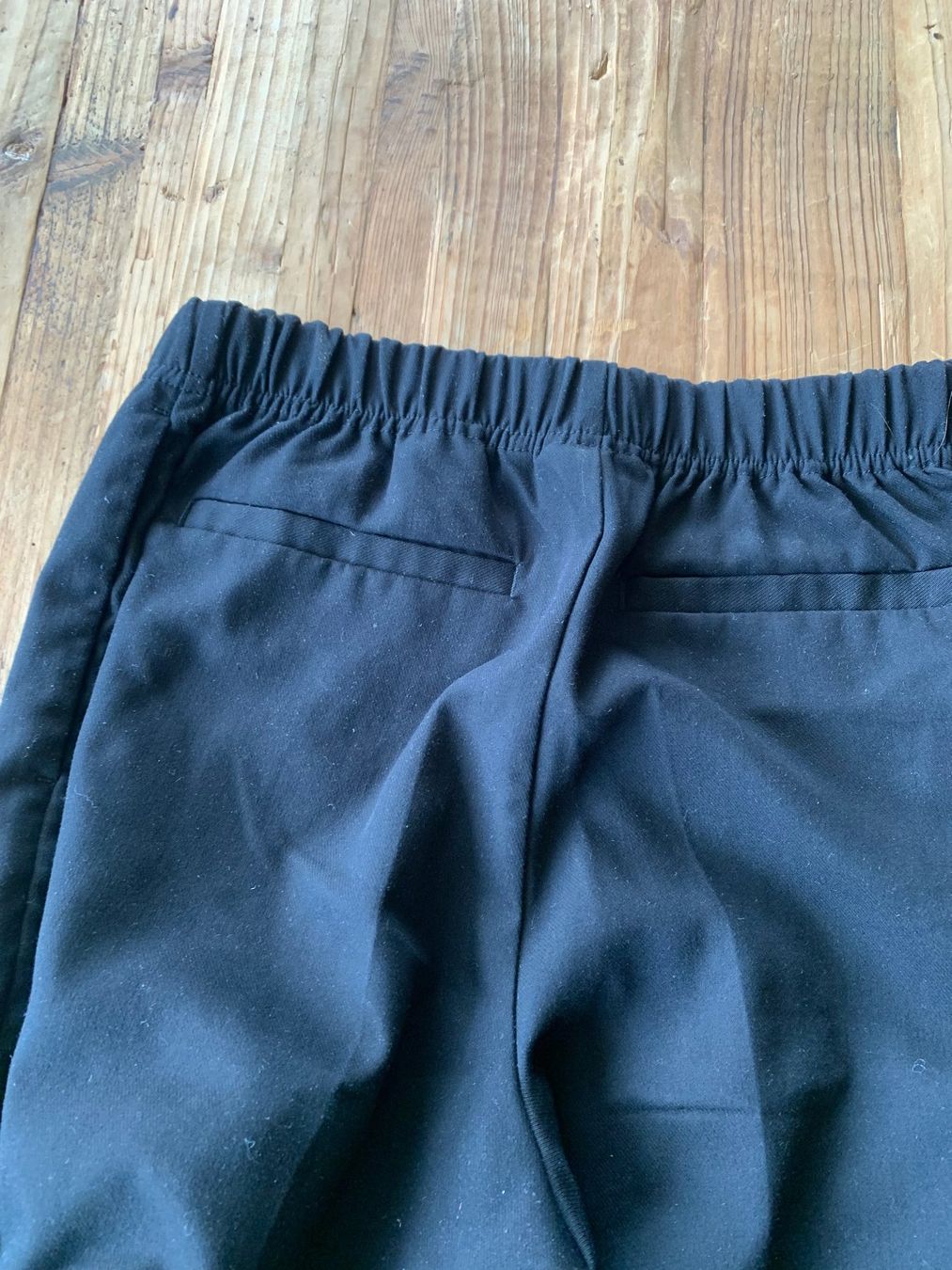 Weekday Pantaloni: Weekday Hose schwarz Gr. 34 Polyester Viskose Elasthan – Usato da Kirchdorf AG venduto da coco123 3