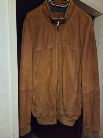 Wildleder-Herren-Jacke Gr. 58
