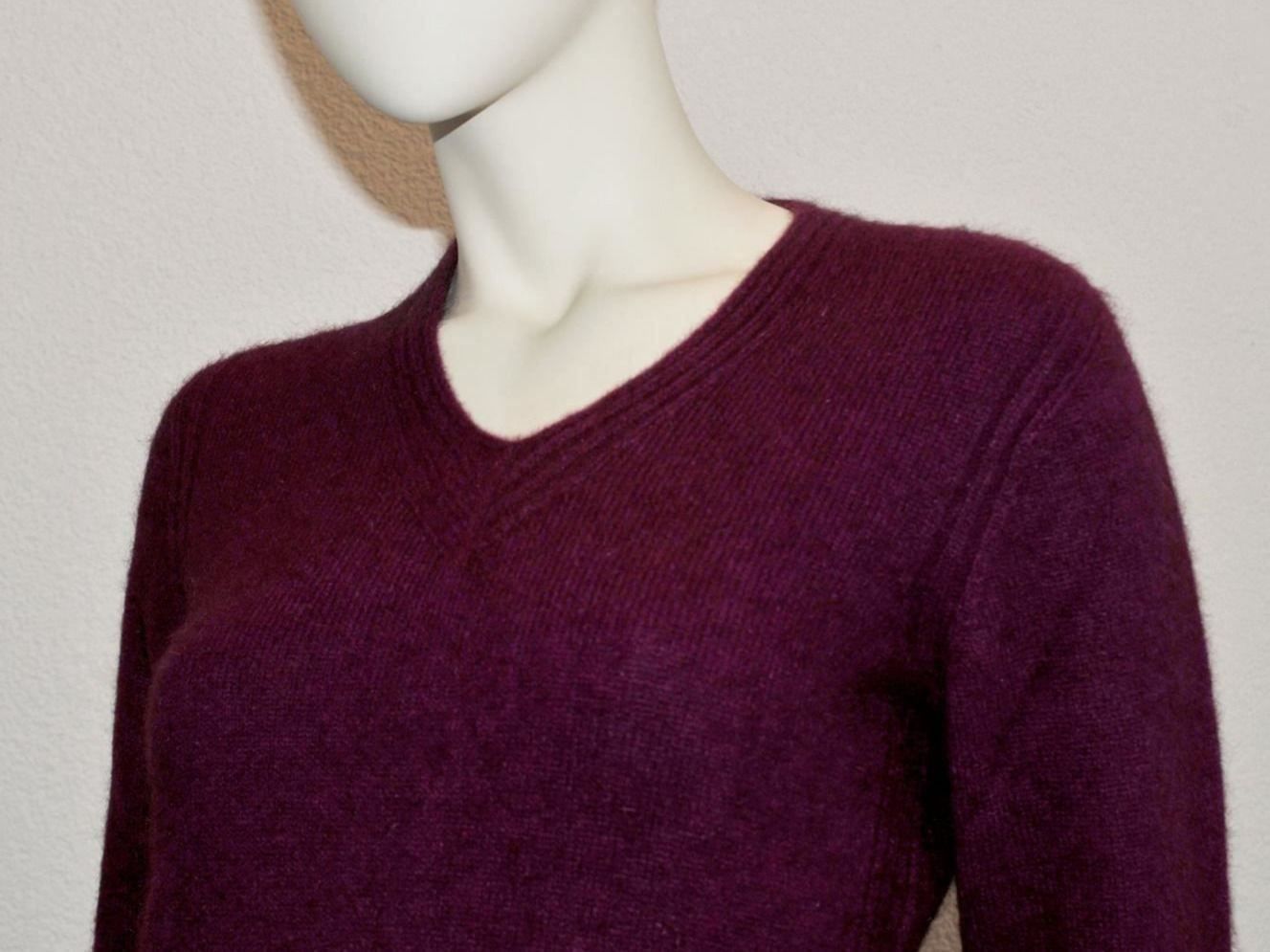 Maglioni & Felpe: Possum Damen Pullover V-Ausschn. lila S – Nuovo e nell'imballaggio originale da Zollikofen venduto da marys-choice 1