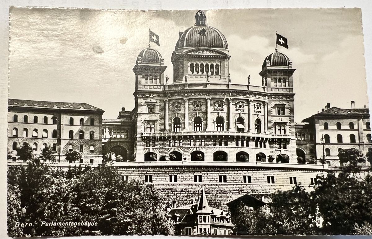 Cartoline postali: Alte AK Bundeshaus Bern. – Usato da Muotathal venduto da OttoK01