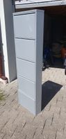 Schuhschrank Metall Grau 5 Klappen Guter Zustand