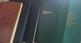 Diverse Dubletten Alben Werbemarken  Schweiz