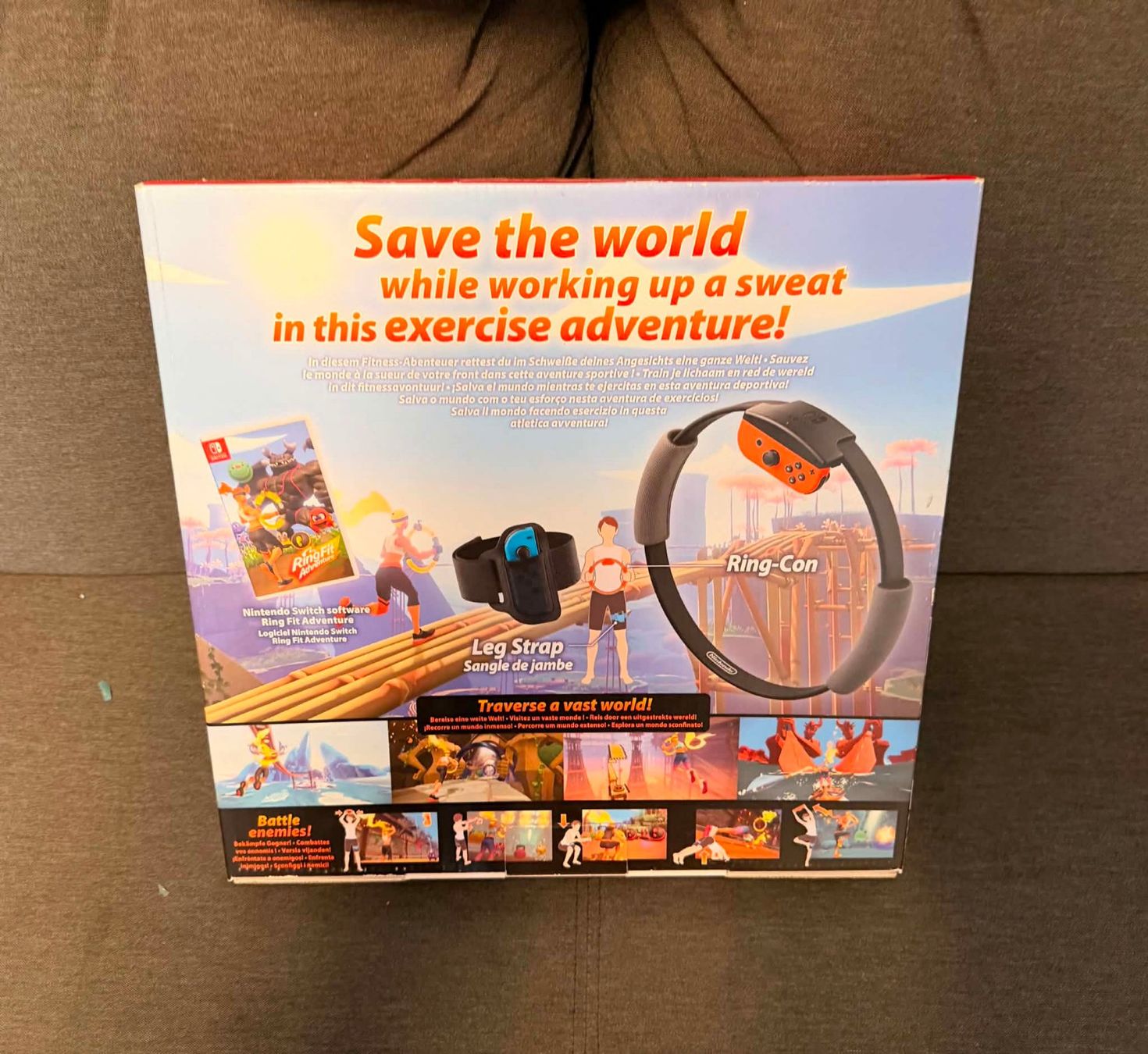 Nintendo Giochi: RingFit Adventure Nintendo Switch – Usato da Giubiasco venduto da Ticinerd 1