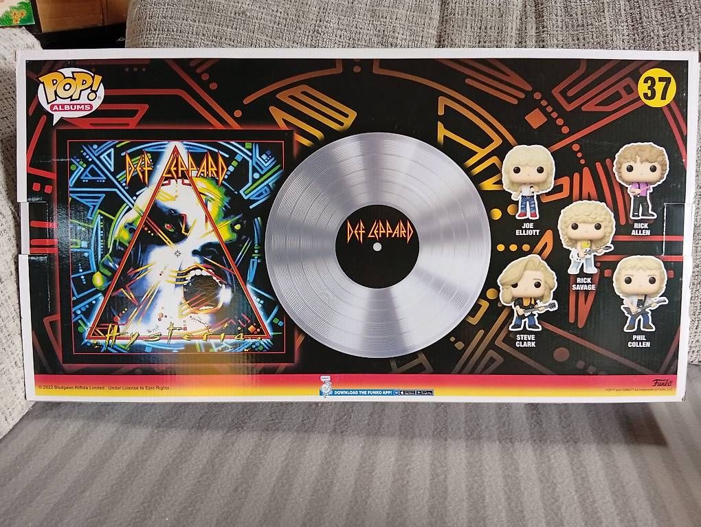 Statuette: Funko pop set Def Leppard Hysteria – Usato da Vezio venduto da 41181 1