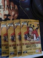 One Piece Card Game OP-17 Booster 4er Pack Neu