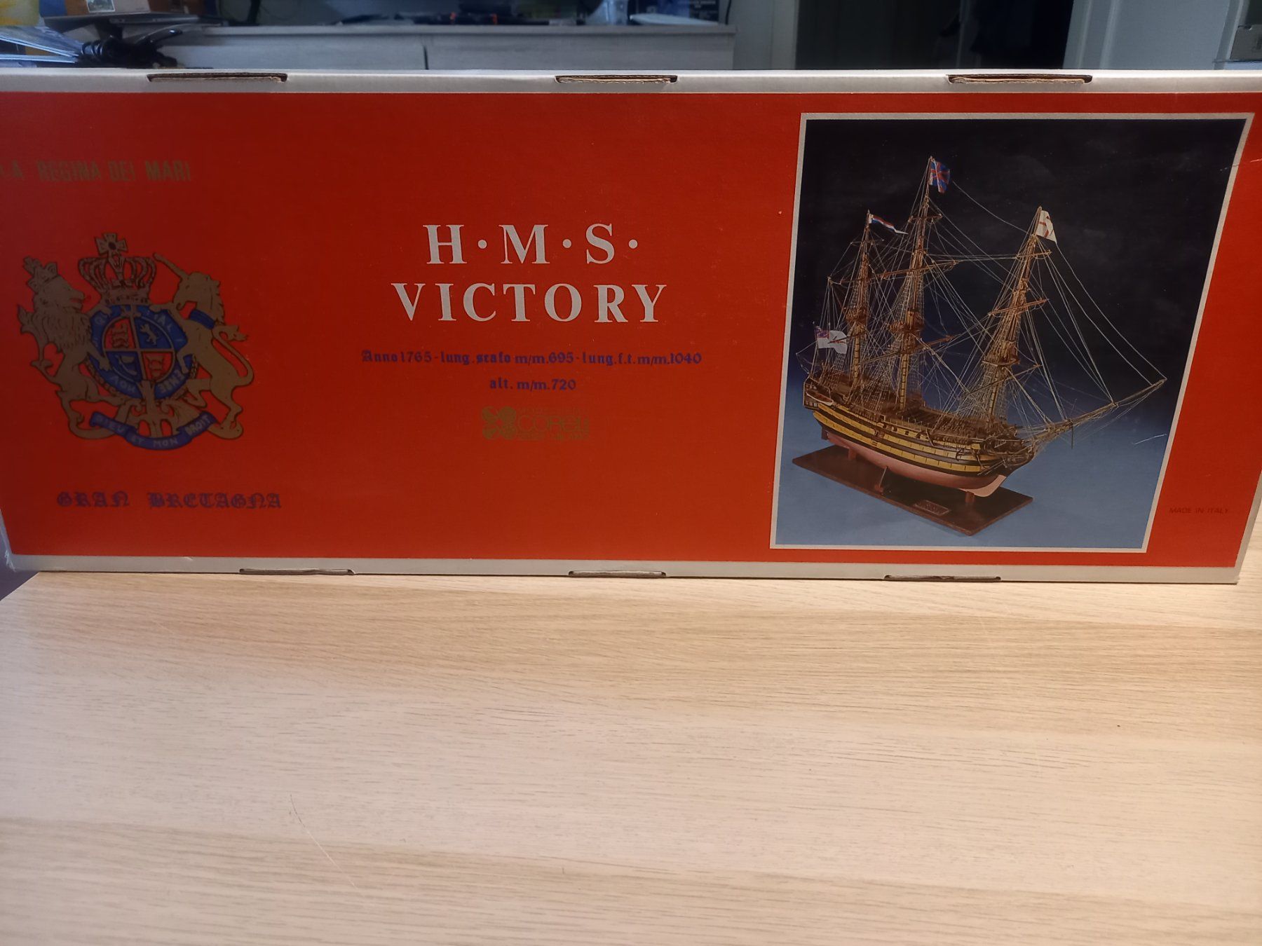 Kit di modellismo & Modellini statici: H.M.S. VICTORY von Corel – Difettoso da Luzern venduto da titanic68 1