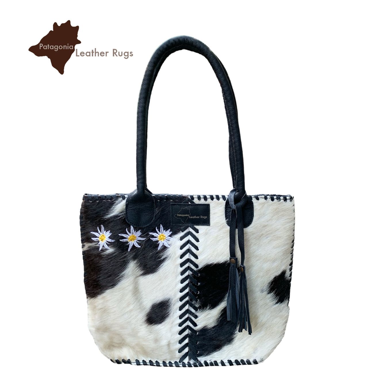Borse da donna: Handtasche aus echtem Kuhfell Edelweiss – Nuovo e nell'imballaggio originale da Arbedo venduto da patagonialeatherrugs 3