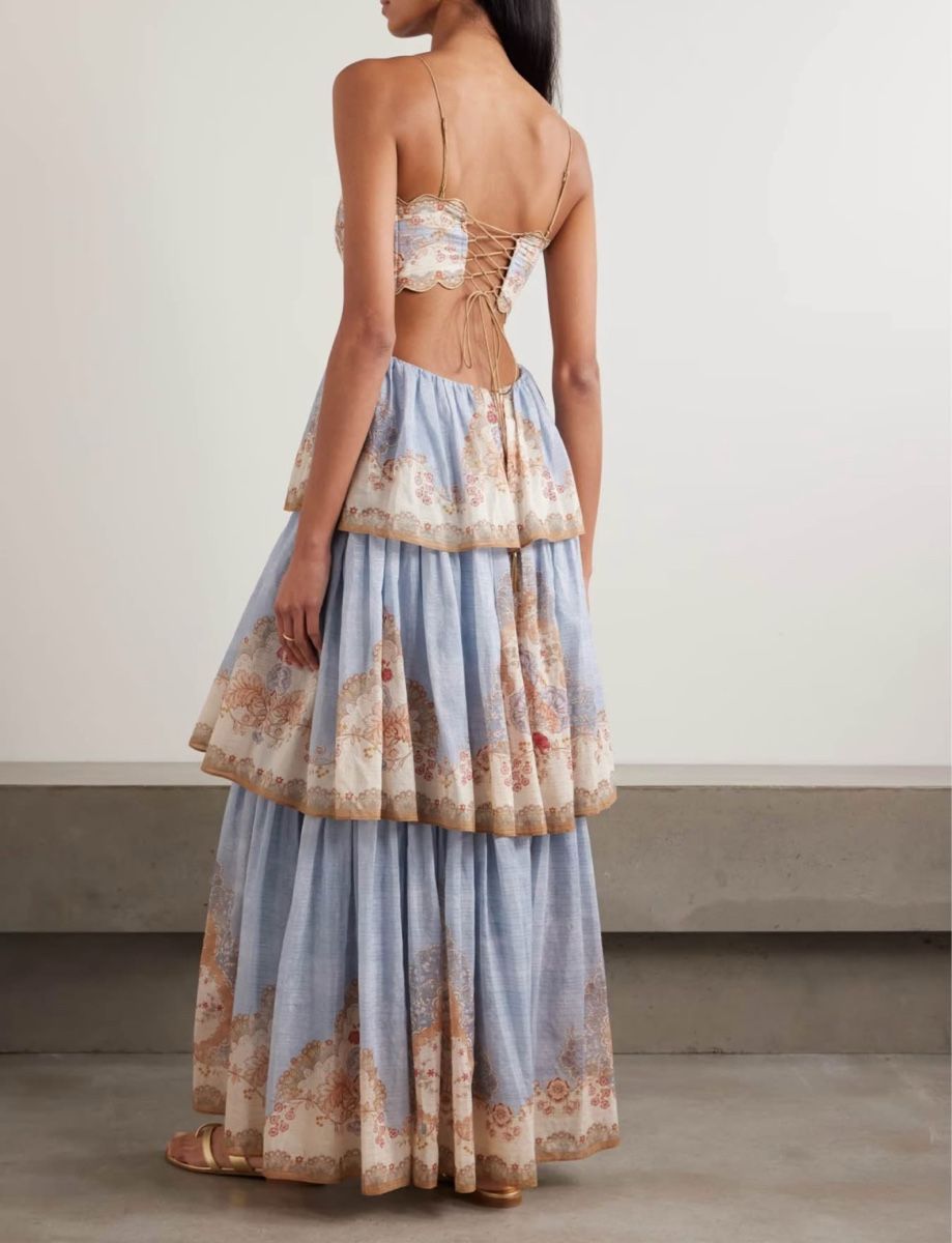 Kleider: Elegant Silk Maxi Dress – Neu (gemäss Beschreibung) aus St.Josefen von lop_lh8d 2