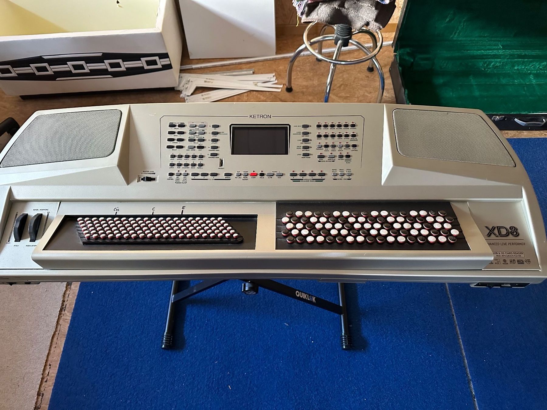 Ketron Strumenti musicali: Ketron XD 8 Knopfkeyboard – Usato da Inwil venduto da Barmi0 3