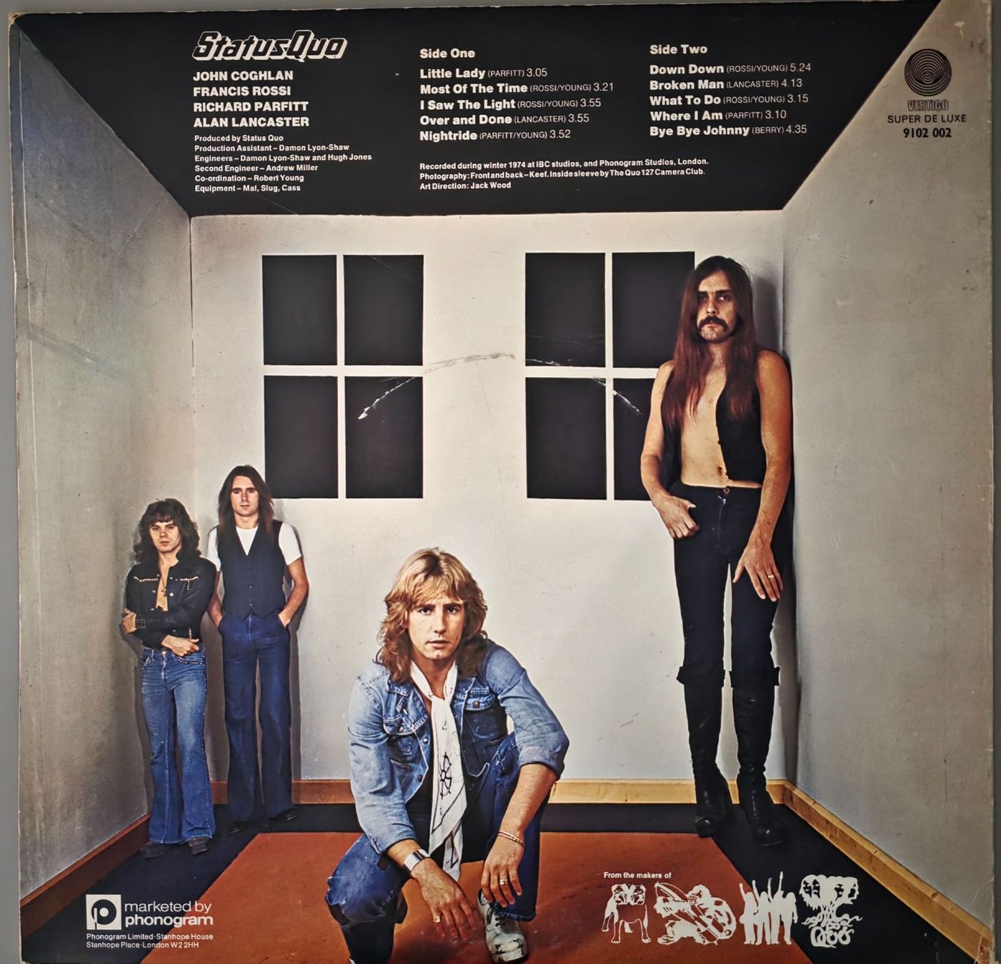 Dischi in vinile: Status Quo LP – On The Level – Usato da Root venduto da atelier22 2