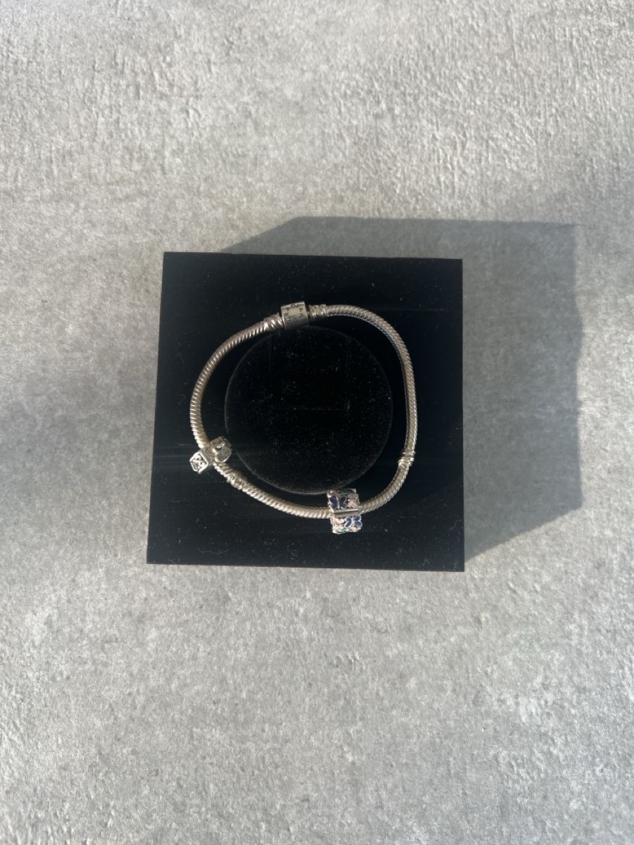 Pandora Bracciali & Braccialetti: Pandora Armband mit 2 Anhängern – Usato da Bottmingen venduto da ale3829 1