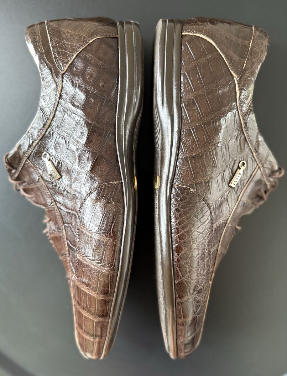 Zilli Scarpe da uomo: Zilli Herren Krokodil leder Schuhe – Nuovo (secondo la descrizione) da Kilchberg ZH venduto da man_7q9s 6