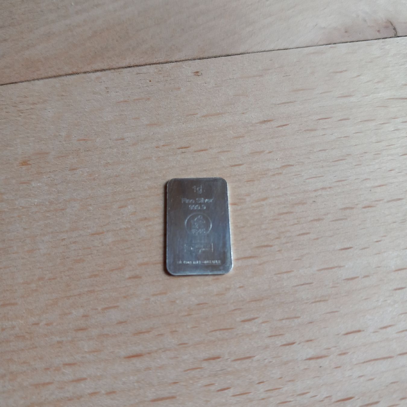 Edelmetalle: 1g Silber 999.9 – Gebraucht aus Ebnat-Kappel von blazzi 2