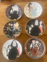 6 magnifiques assiettes à dessert de Sardaigne