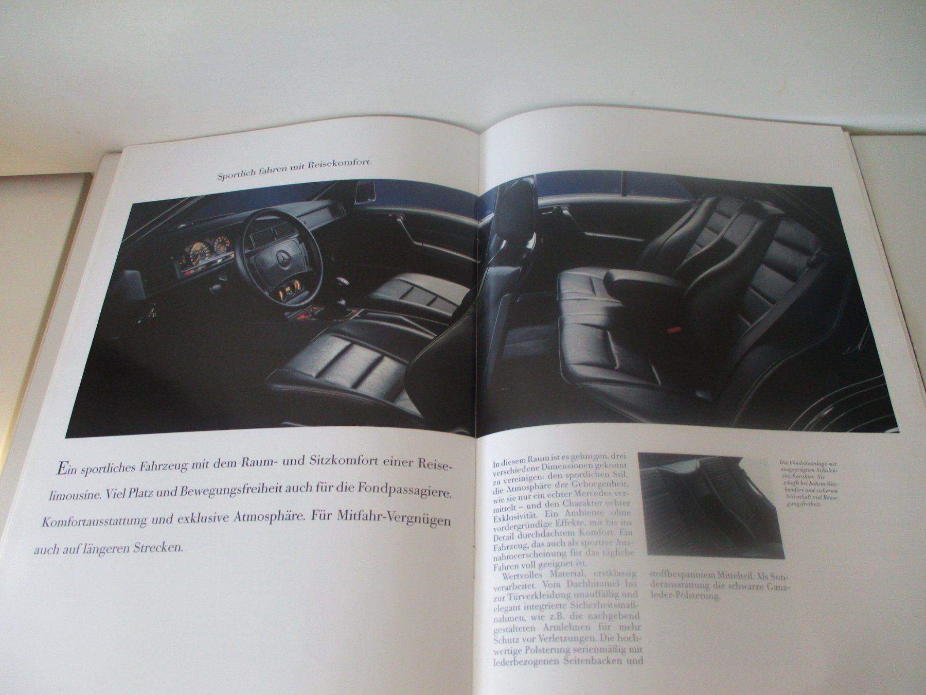 Mercedes-Benz Dokumente: PROSPEKT MERCEDES 190E 2.5-16V – Gebraucht aus Langnau i. E. von Superseven69 5