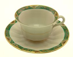 Mokka - Tasse 1946 / 1948 mit Unterteller Langenthal 011