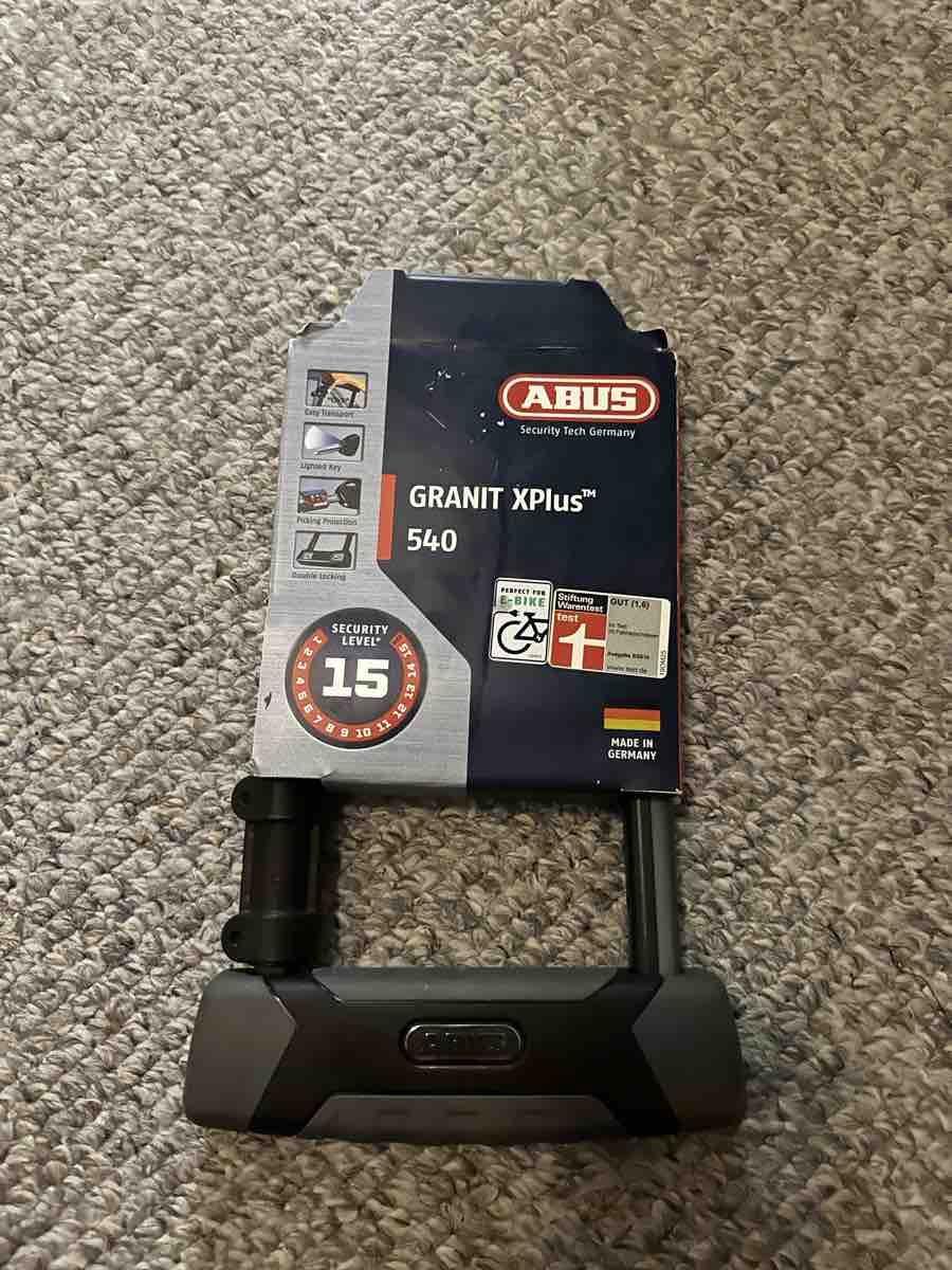 Abus Schlösser: ABUS Granit XPlus 540 Bügelschloss Security Level 15 – Neu (gemäss Beschreibung) aus Luzern von w.welihodska 5